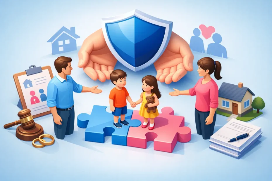 מדריך להסכם הורות יציב שמגן על הילדים